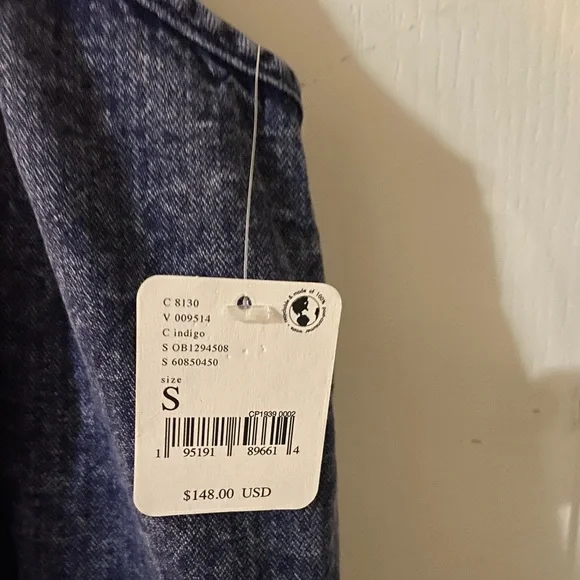 COPY - Free People Convertible Denim Dress - Picture 3 of 4